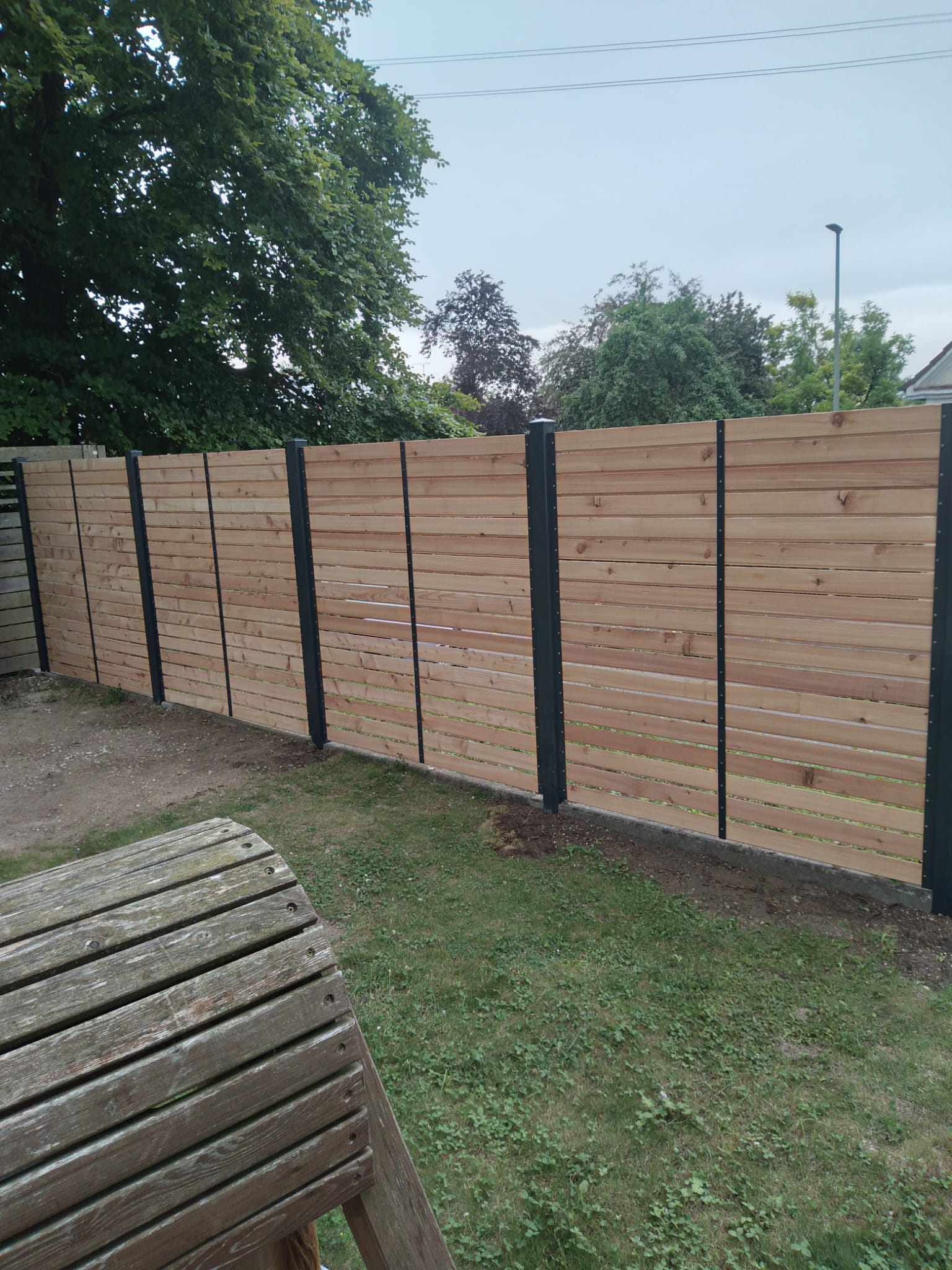 Sichtschutz Montage Garten