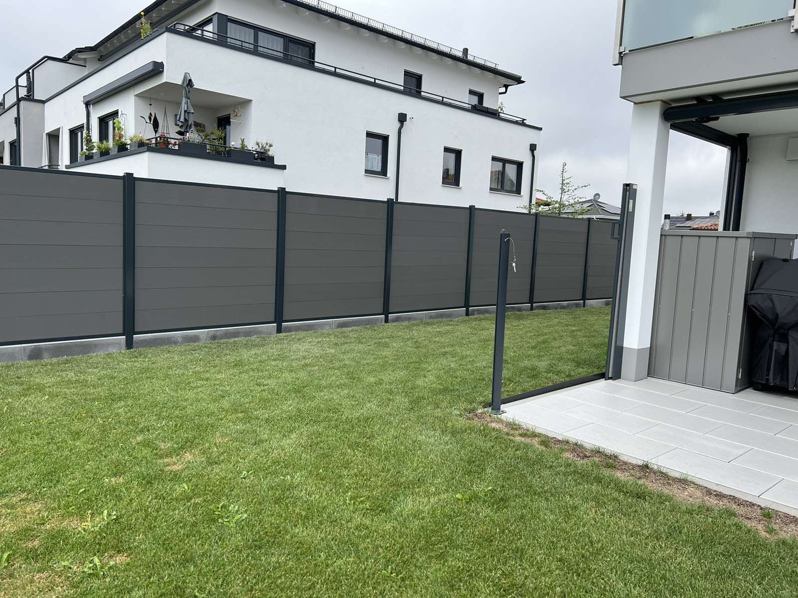 Sichtschutz Montage Garten