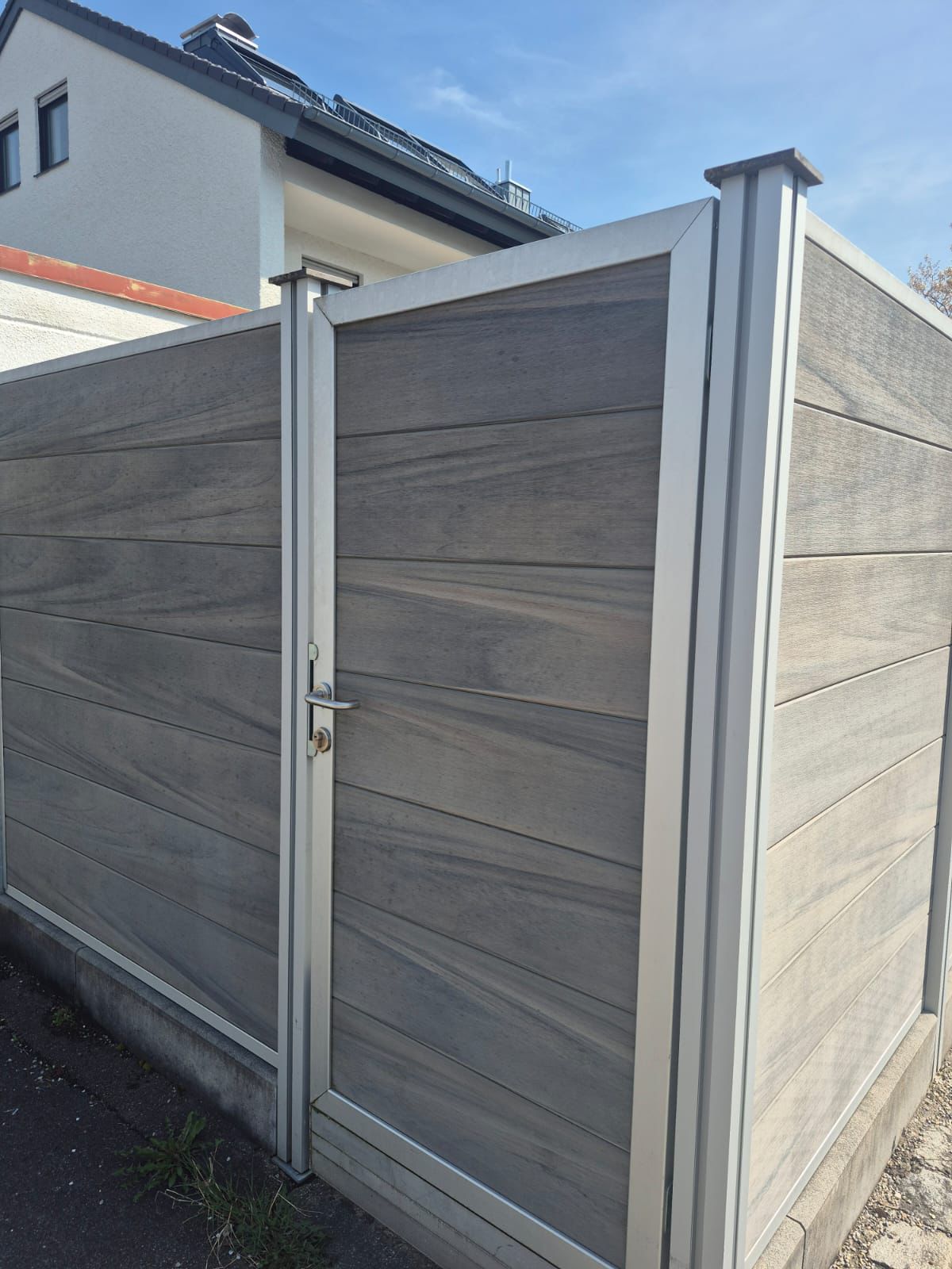 Sichtschutz Montage Garten