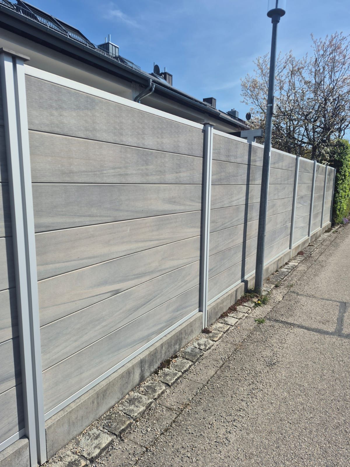 Sichtschutz Montage Garten