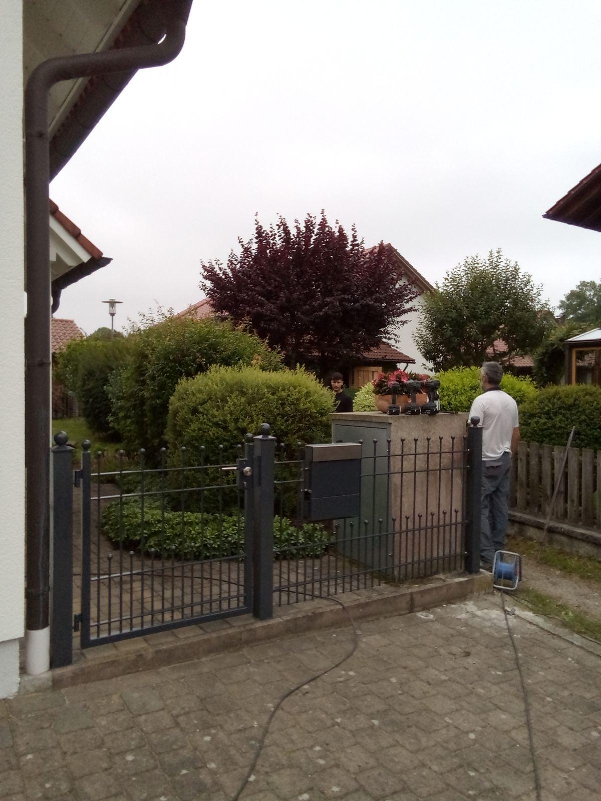 Zaun Privatgrundstück